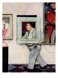 "Picture Hanger" or "Museum Worker"  March 2 1946