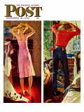 "Before the Date" Saturday Evening Post Cover  September 24 1949