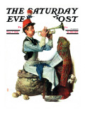 "Trumpeter" Saturday Evening Post Cover  November 7 1931