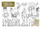 "Night on a troop train"  May 8 1943