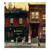 "Walking to Church"  April 4 1953