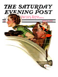 "Exhilaration" Saturday Evening Post Cover  July 13 1935