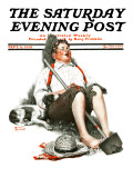 "Lazybones" Saturday Evening Post Cover  September 6 1919