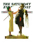 "Springtime  1936" Saturday Evening Post Cover  April 25 1936