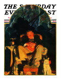 "Dreams" Saturday Evening Post Cover  February 16 1929