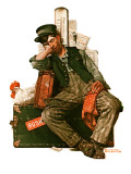 "Asleep on the Job"  August 29 1925