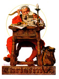 "Santa at His Desk"  December 21 1935