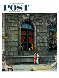 "University Club" Saturday Evening Post Cover  August 27 1960