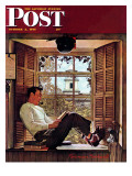 "Willie Gillis in College" Saturday Evening Post Cover  October 5 1946