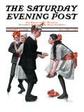 "Pardon Me" Saturday Evening Post Cover  January 26 1918