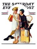 "Spirit of Education" Saturday Evening Post Cover  April 21 1934