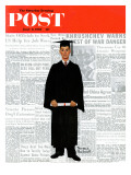 "Graduate" Saturday Evening Post Cover  June 6 1959