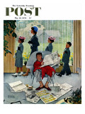"Sunday Morning" Saturday Evening Post Cover  May 16 1959