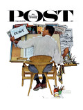 "Artist at Work" Saturday Evening Post Cover  September 16 1961