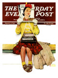"Cover Girl" Saturday Evening Post Cover  March 1 1941