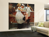"After the Prom" Saturday Evening Post Cover  May 25 1957