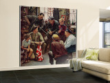 "Homecoming Marine" Saturday Evening Post Cover  October 13 1945