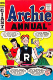 Archie Comics Retro: Archie Annual Comic Book Cover 10th Issue (Aged)
