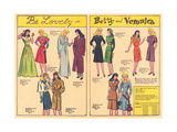Archie Comics Retro: Be Lovely with Betty and Veronica Dress Patterns  (Aged)