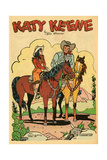 Archie Comics Retro: Katy Keene Cowgirl Pin-Up with KO Kelly (Aged)