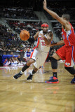 Los Angeles Clippers v Detroit Pistons: Richard Hamilton and Eric Gordon
