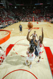 Memphis Grizzlies v Houston Rockets: OJ Mayo and Luis Scola