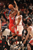 Los Angeles Clippers v Chicago Bulls: Derrick Rose and Baron Davis