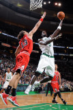 Chicago Bulls v Boston Celtics: Kevin Garnett and Joakim Noah