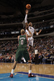 Milwaukee Bucks v Dallas Mavericks: Shawn Marion and Drew Gooden