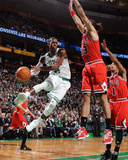 Chicago Bulls v Boston Celtics: Rajon Rondo and Joakim Noah