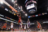 Portland Trail Blazers v Phoenix Suns: LaMarcus Aldridge and Hedo Turkoglu