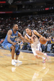 Washington Wizards v New Jersey Nets: Jordan Farmar and Gilbert Arenas