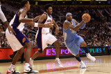 Denver Nuggets v Phoenix Suns: Carmelo Anthony and Josh Childress