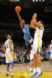 Minnesota Timberwolves v Golden State Warriors: Corey Brewer and Dan Gadzuric