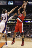 Portland Trail Blazers v Phoenix Suns: Brandon Roy and Steve Nash