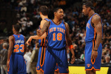New York Knicks v Denver Nuggets: Amar'e Stoudemire and Roger Mason Jr