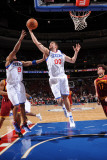 Cleveland Cavaliers  v Philadelphia 76ers: Spencer Hawes and Anderson Varejao