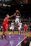 Houston Rockets v Sacramento Kings: Tyreke Evans and Shane Battier