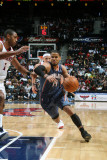Charlotte Bobcats v Atlanta Hawks: DJ Augustin and Al Horford
