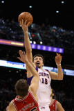 Chicago Bulls v Phoenix Suns: Hedo Turkoglu and Kyle Korver
