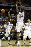Denver Nuggets v Charlotte Bobcats: Chauncey Billups and Kwame Brown