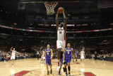 Los Angeles Lakers v Toronto Raptors: Julian Wright  Steve Blake and Matt Barnes