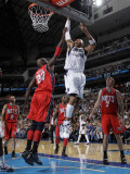 New Jersey Nets v Dallas Mavericks: Shawn Marion and Johan Petro