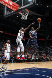 Charlotte Bobcats v Atlanta Hawks: Tyrus Thomas and Josh Smith