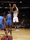 Oklahoma City Thunder v Toronto Raptors: James Harden and Leandro Barbosa