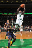 Indiana Pacers v Boston Celtics: Nate Robinson and Darren Collison