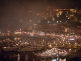 Monaco Harbor at Night  Show Boats International Rendezvous