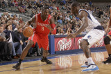 Houston Rockets v Dallas Mavericks: Jermaine Taylor and Dominique Jones