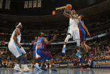 New York Knicks v Denver Nuggets: Gary Forbes and Danilo Gallinari