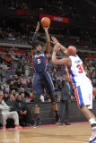 Atlanta Hawks v Detroit Pistons: Josh Smith and Charlie Villanueva